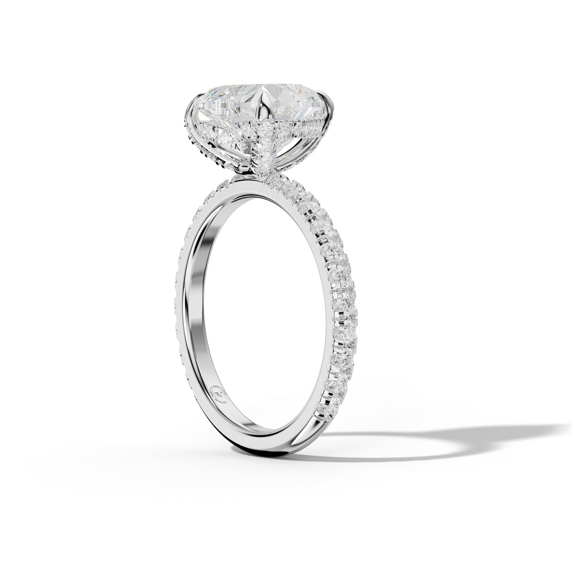 Juliet Heart Cut Engagement Ring